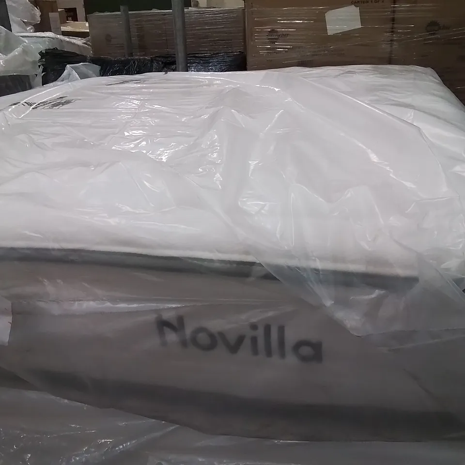 QUALITY BAGGED NOVILLA 23CM MEMORY FOAM POCKET SPRUNG MATTRESS - 135CM DOUBLE
