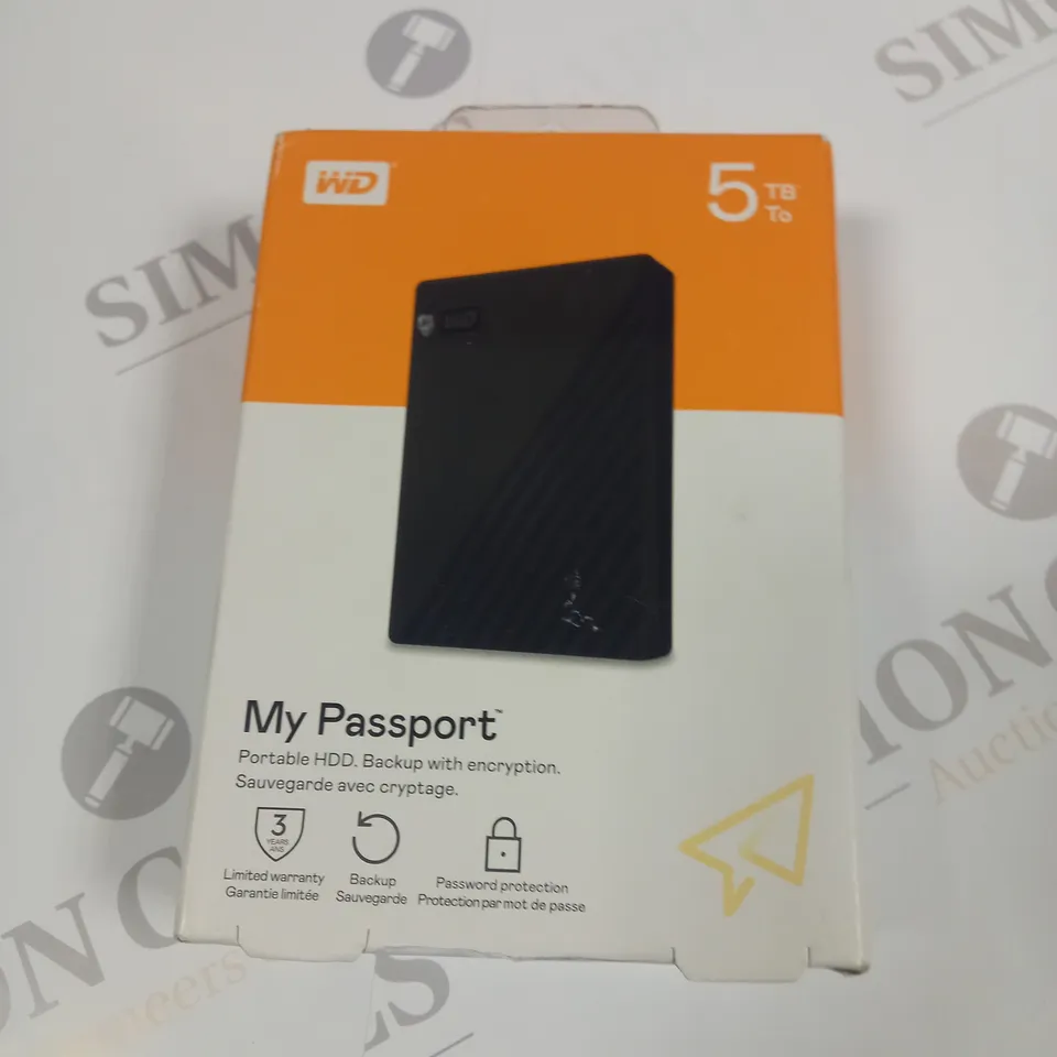 SEALED WD 5TB MY PASSPORT HDD