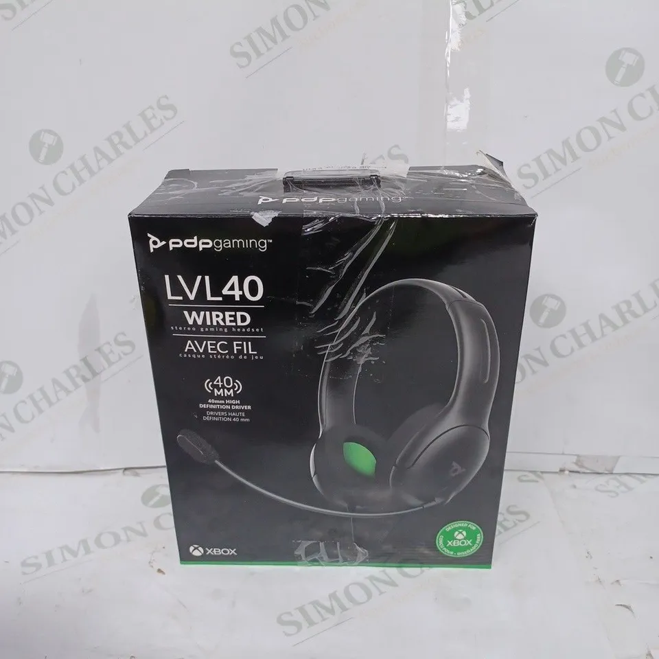 PDP LVL 40 WIRED XBOX GAMING HEADSET 