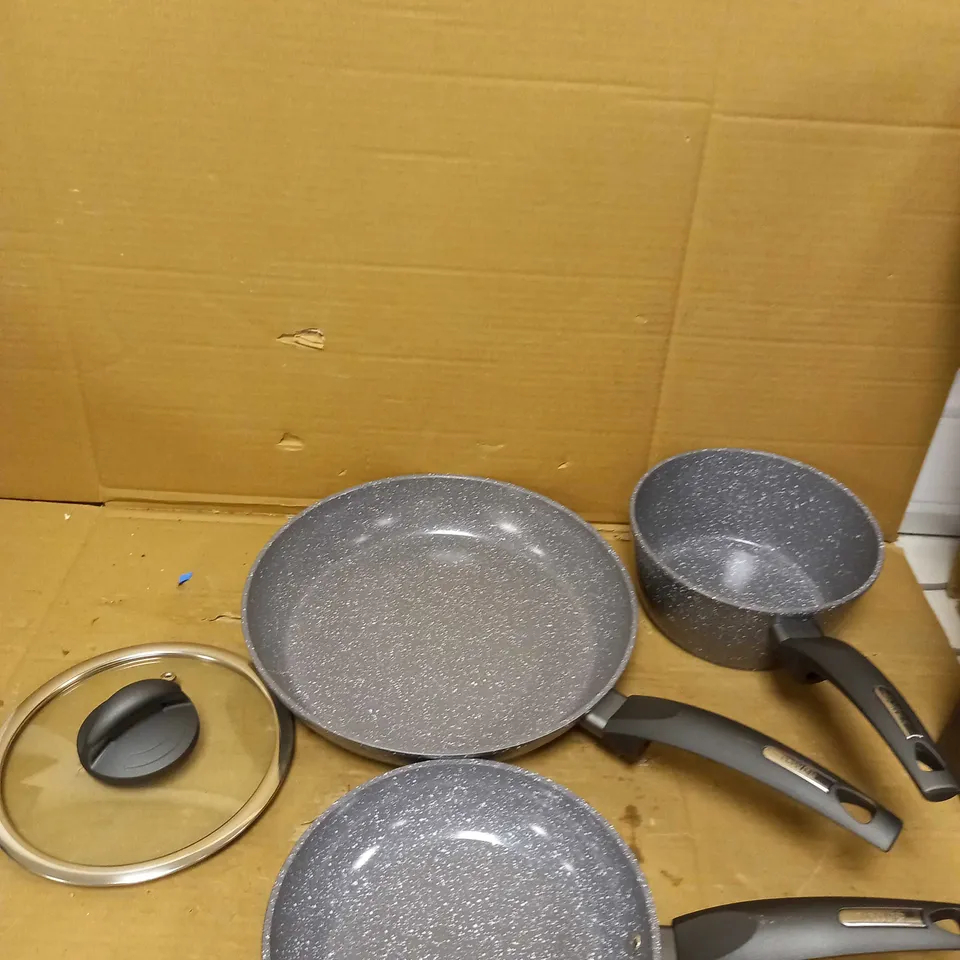 TOWER FRYING PAN AND SAUCEPAN SET