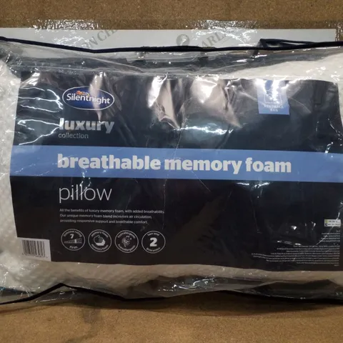 SILENTNIGHT BREATHABLE MEMORY FOAM PILLOW