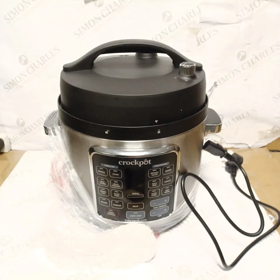 CROCKPOT TURBO EXPRESS PRESSURE MULTICOOKER
