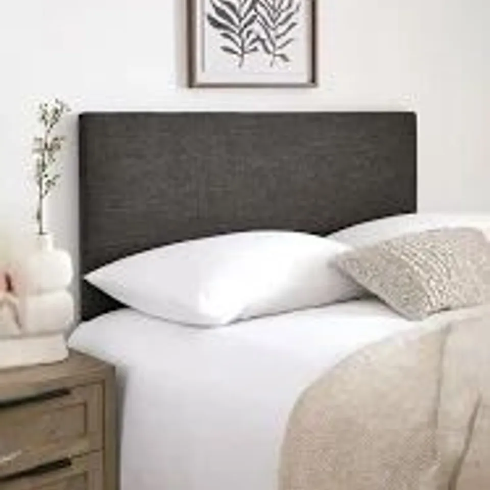 BOXED BEESTON DOUBLE HEADBOARD IN GREY RRP £75