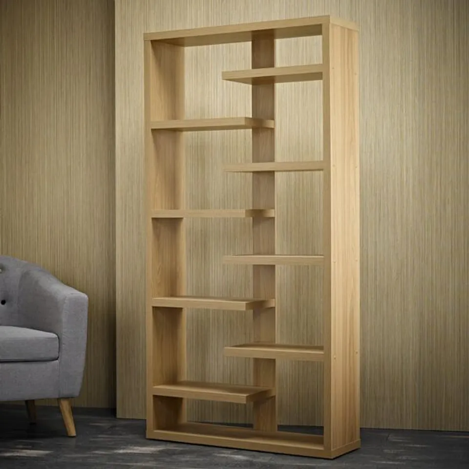 BOXED TORONTO DISPLAY UNIT IN BIANCO OAK (1 BOX)