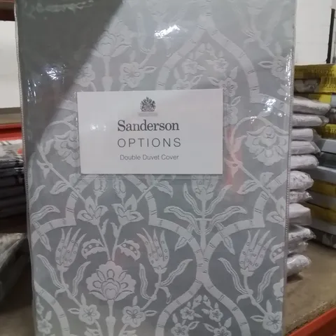 BAGGED SANDERSON OPTIONS DOUBLE DUVET COVER SET WITH PILLOW CASES