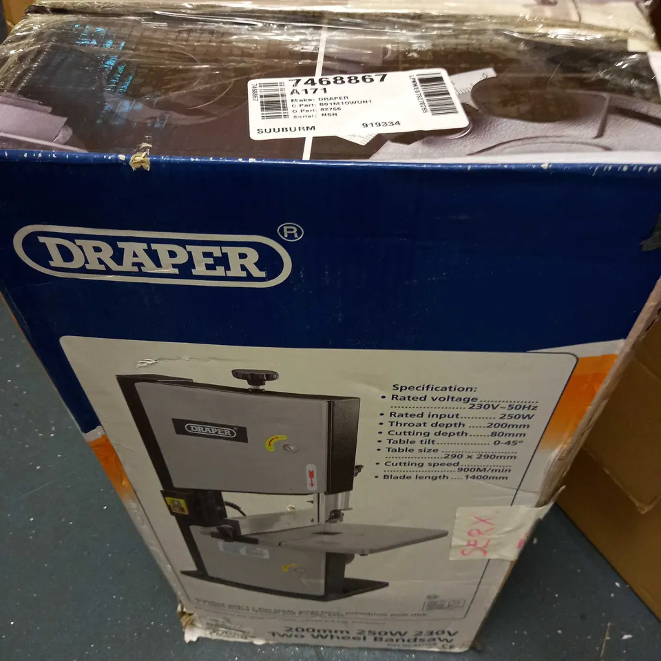 DRAPER TWO WHEEL BANDSAW