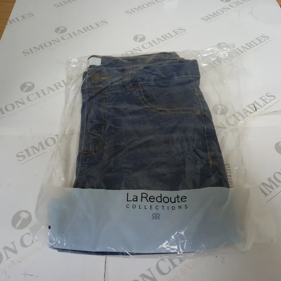 LA REDOUTE STONEWASHED DENIM JEANS BLUE SIZE 14A