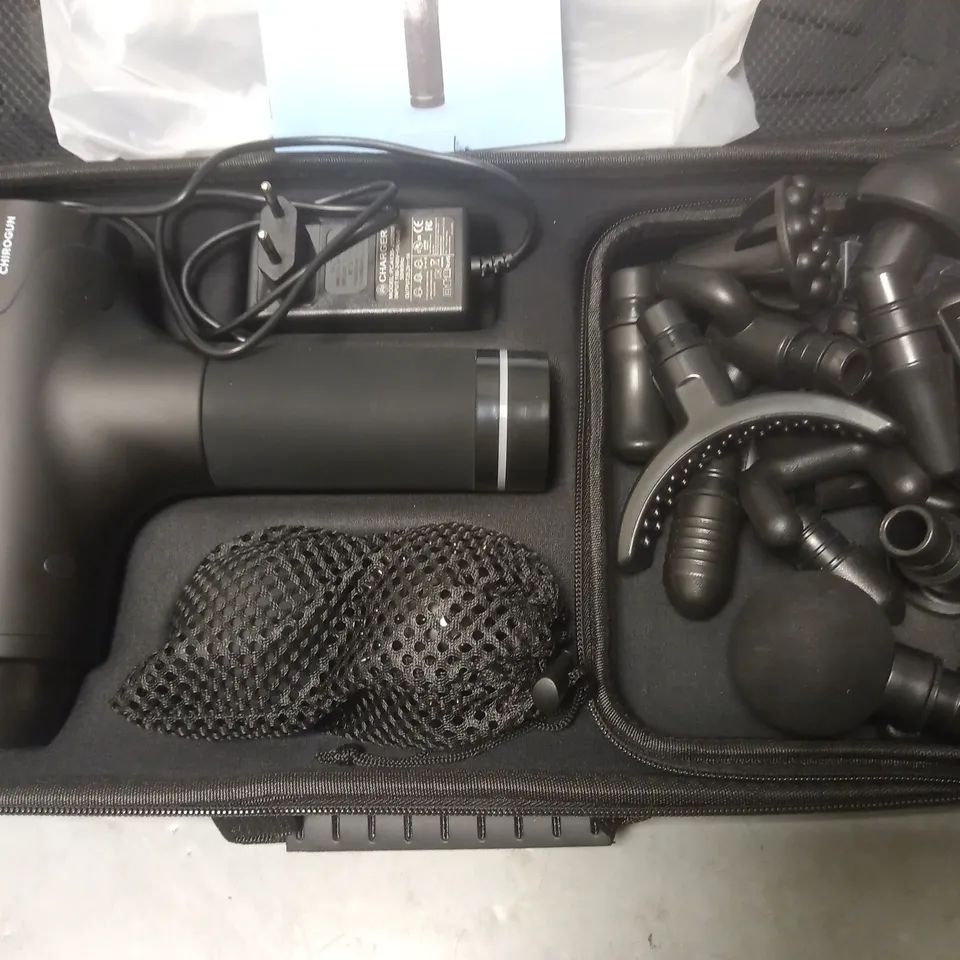 BOXED CHIROGUN PERCUSSION MASSAGE GUN