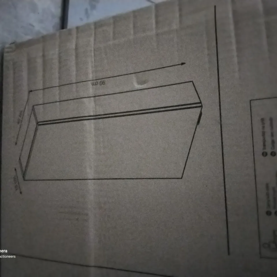 BOXED IMANDRA 40X90CM SLIM WALL CABINET 