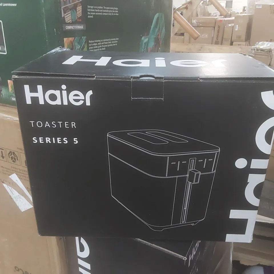 BOXED HAIER SERIES-5 TOASTER 