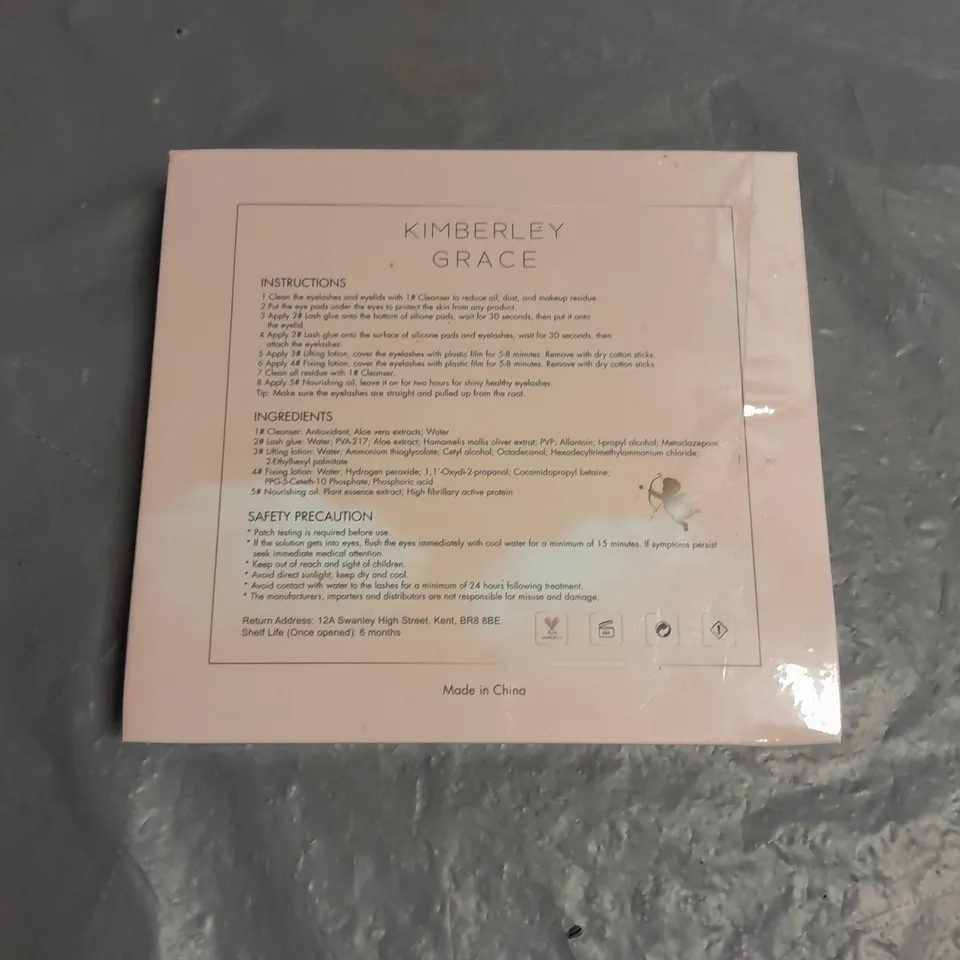 SEALED KIMBERLY GRACE LASH LIFT KIT