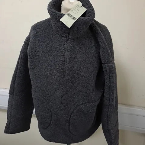 SWEATY BETTY HALF ZIP FLEECE JACKET SIZE S 