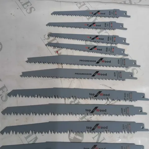 SET OF HTC RECIPRICATING SAW BLADES FOR WOOD