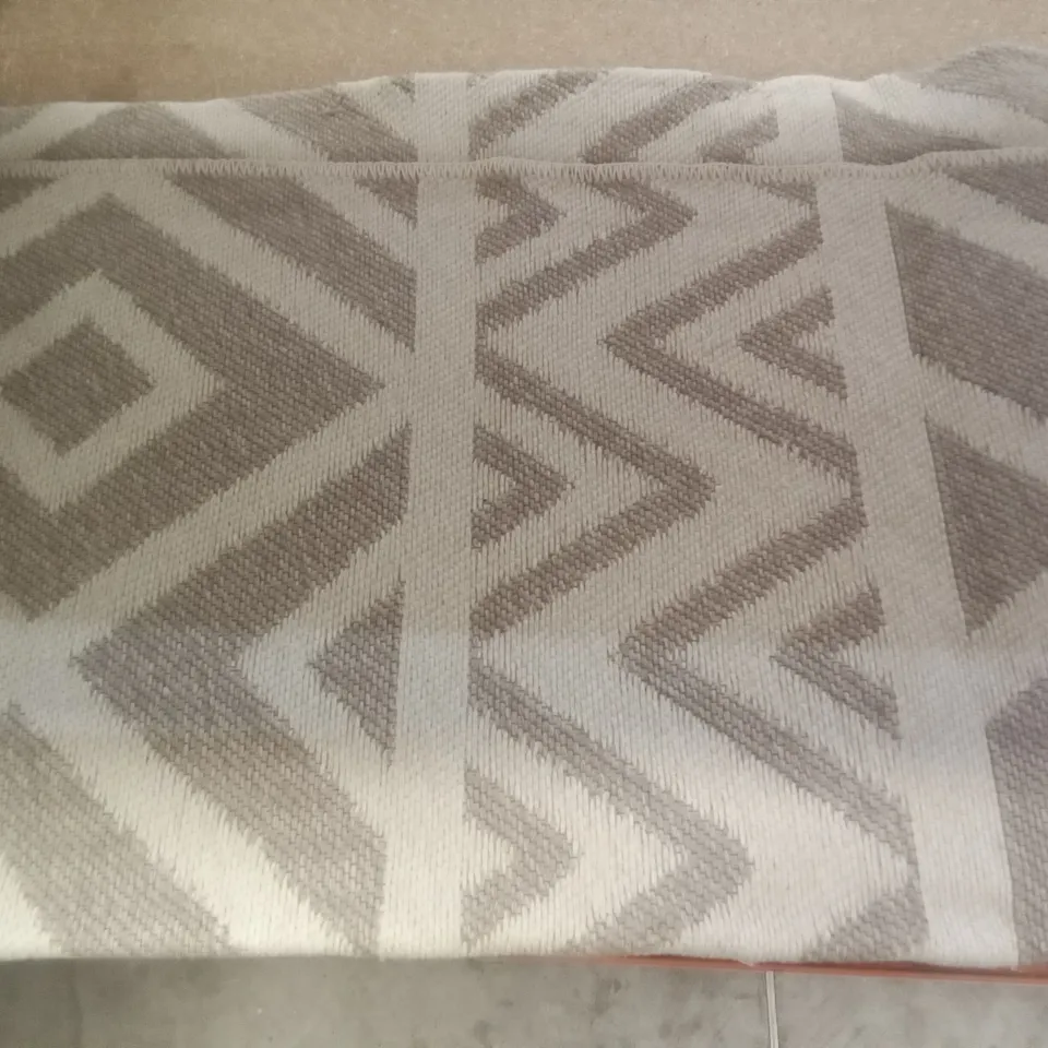 DARCIE COTTON BEIGE RUG 160X230CM