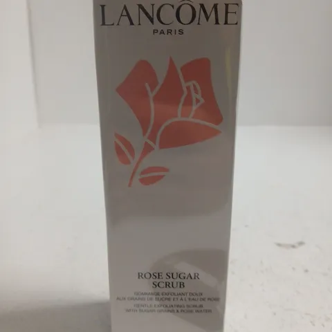 LANCΓME ROSE SUGAR SCRUB β 100 ML, BOXED