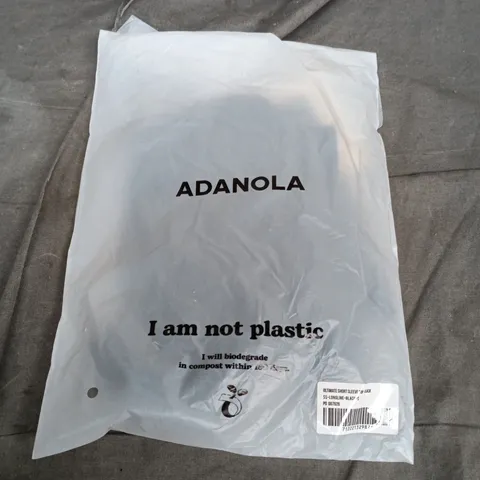 BAGGED ADANOLA ULTIMATE SHORT SLEEVE TOP β BLACK (S)