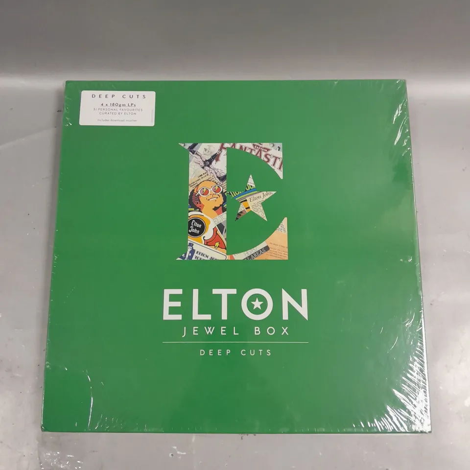 ELTON JOHN JEWEL BOX DEEP CUTS 4 VINYL LP