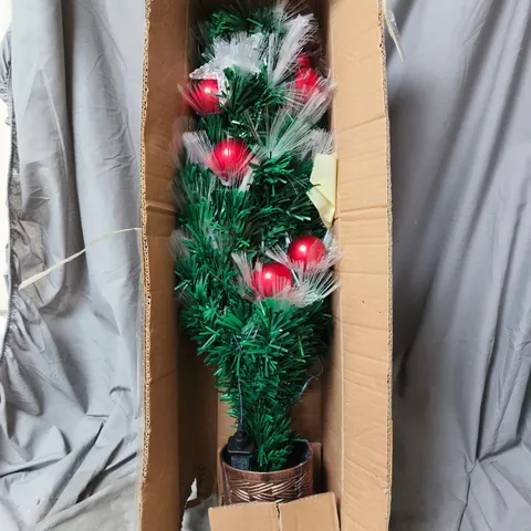 DECORATIVE ARTIFICIAL CHRISTMAS TREE WITH LIGHTS IN POT – INDOOR ORNAMENT