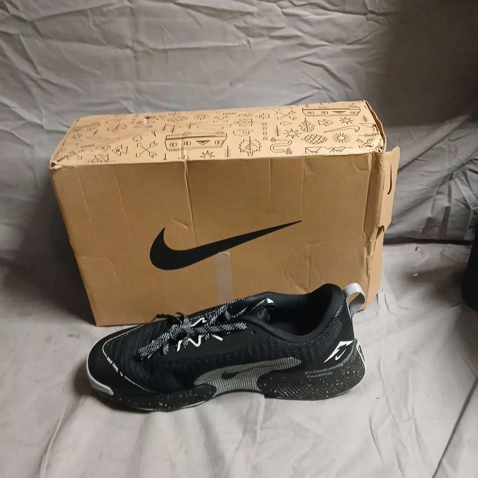 NIKE REACT RUNNING SHOES – BLACK, WITH ORIGINAL BOX - SIZE UK 10