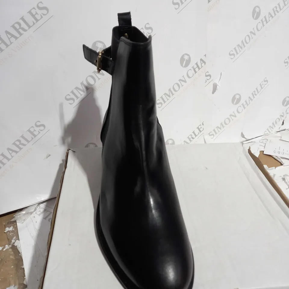 DUNE LONDON BLACK ANKLE BOOT SIZE 8/41