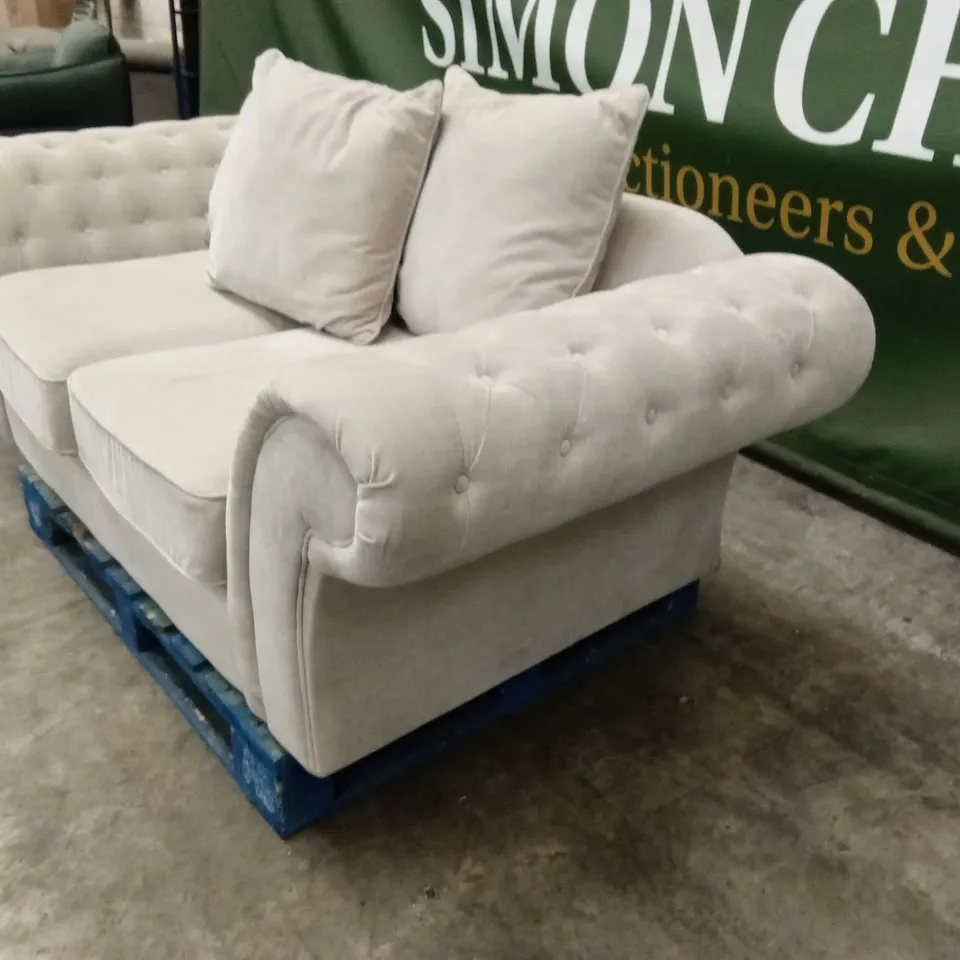 WINDSOR 2 SEATER FABRIC SOFA