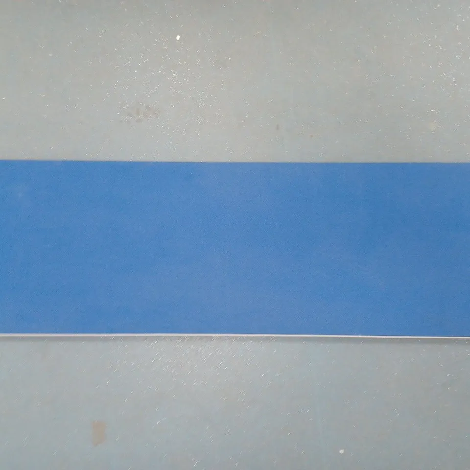 UNBRANDED OFFICE DESK DIVIDER IN BLUE - COLLECTION ONLY