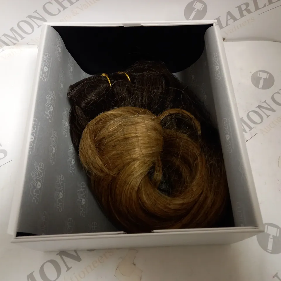 EASILOCKS HAIR EXTENTIONS LIGHTEST BROWN