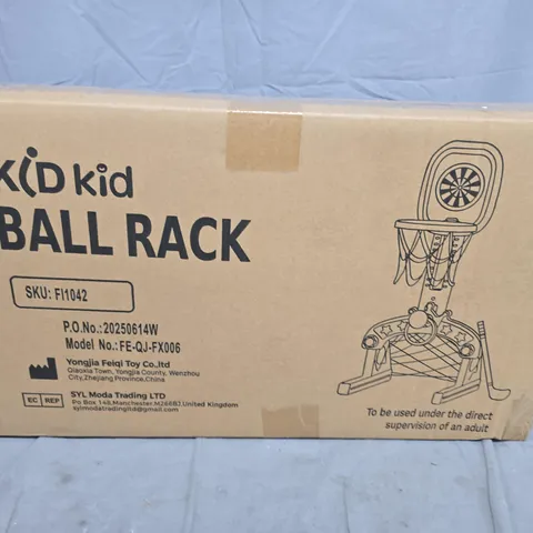 KID KID BALL RACK – TOY BASKETBALL RACK 