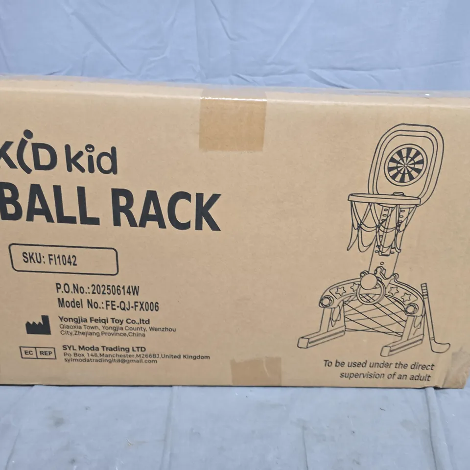 KID KID BALL RACK – TOY BASKETBALL RACK 