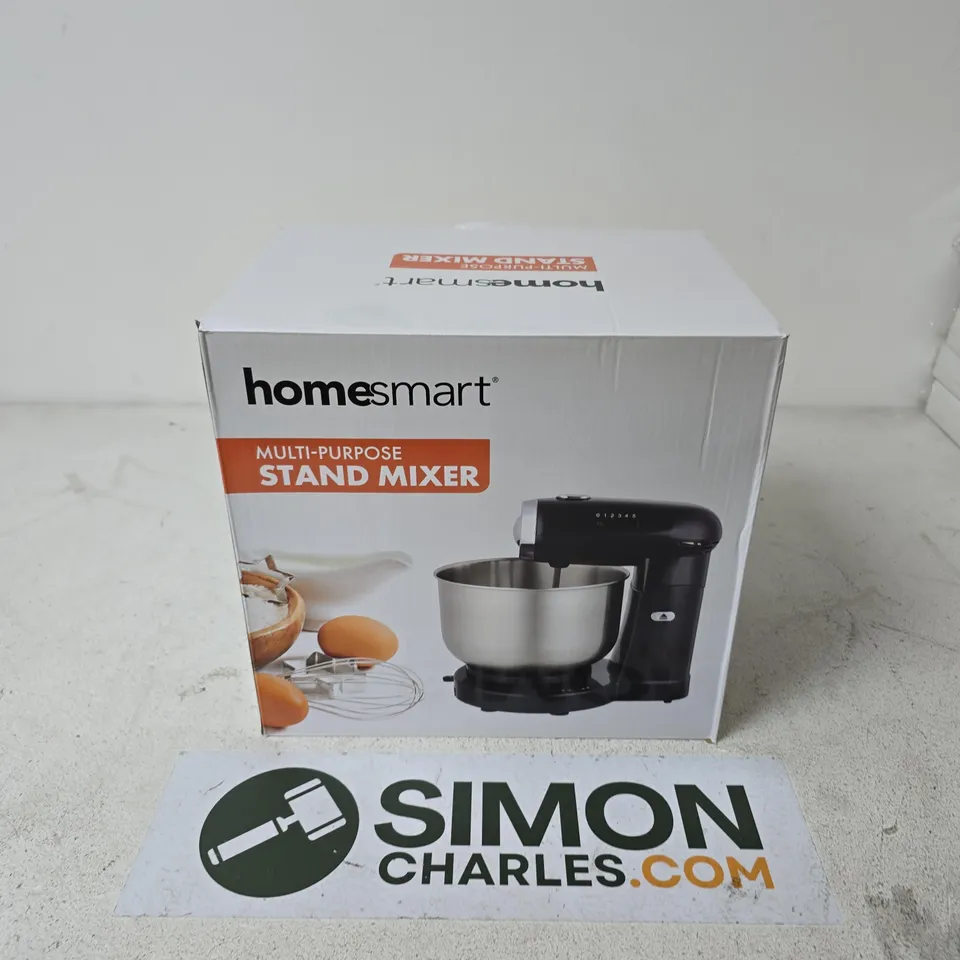 BOXED HOMESMART MULTI-PURPOSE STAND MIXER IN WHITE