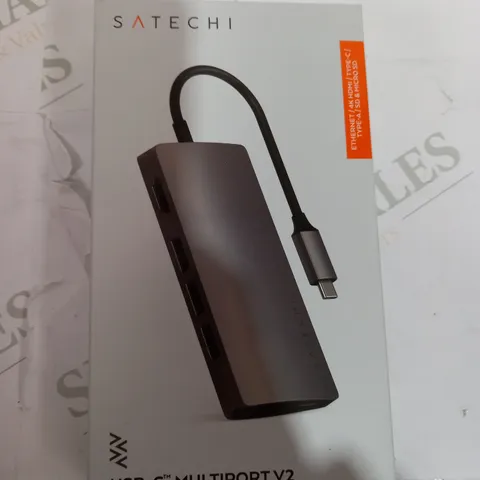 2 X SATECHI USB-C MULTIPORT V2 PORTABLE ADAPTER