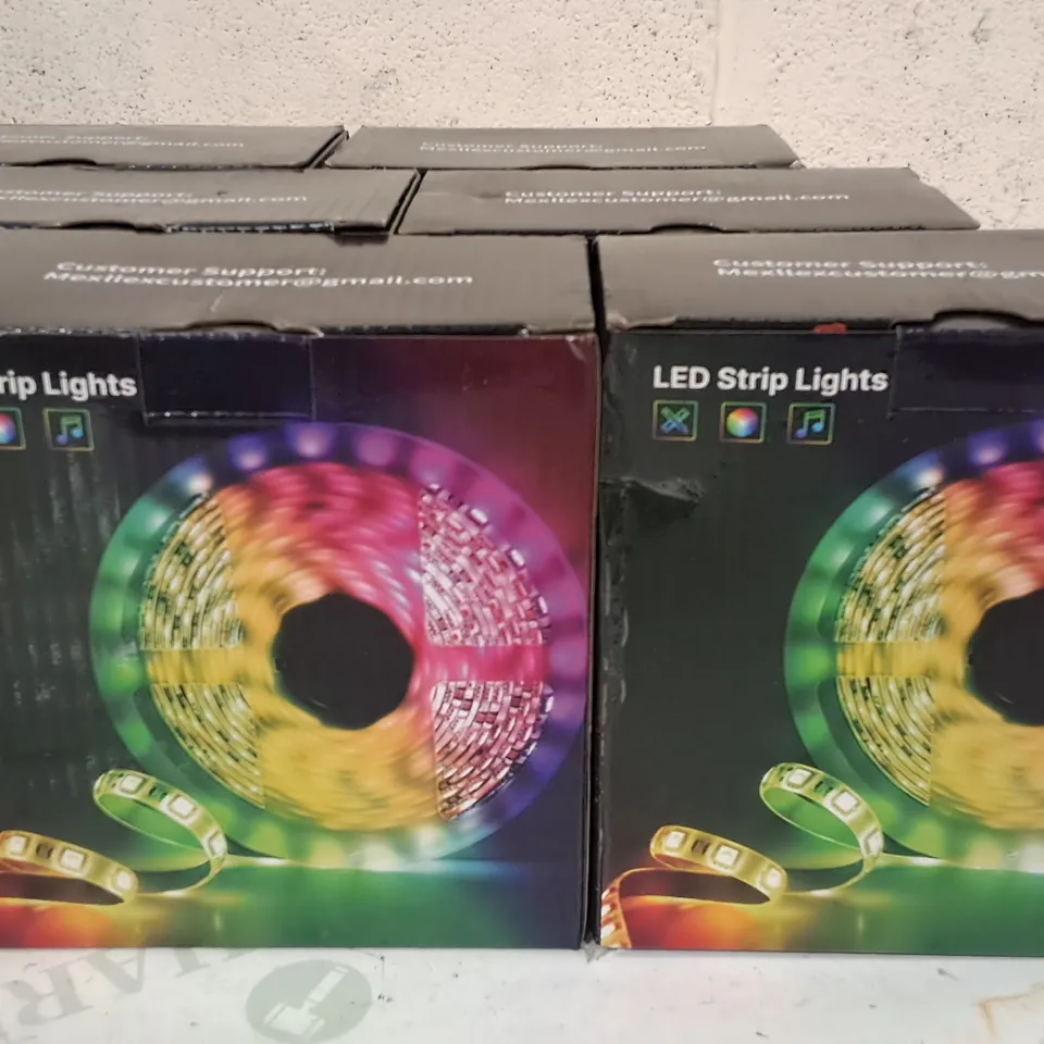 LOT OF 6 BOXED 30M LED STRIP LIGHTS 