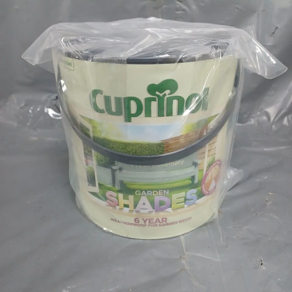 CUPRINOL GARDEN SHADES IN FRESH ROSEMARY (2.5L) - COLLECTION ONLY