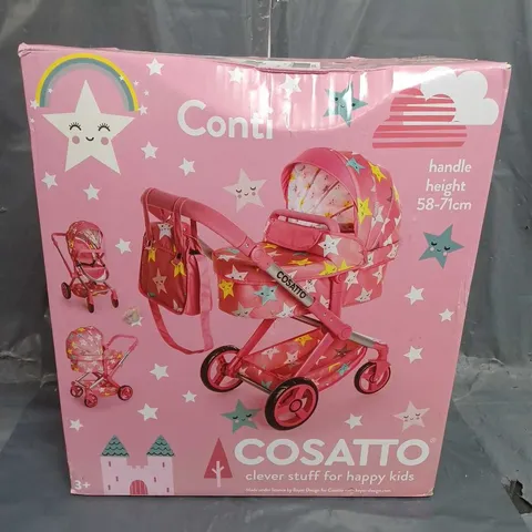 BOXED CONTI COSATTO DOLL PRAM  