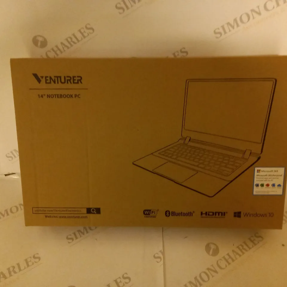 BRAND NEW BOXED VENTURER 14" NOTEBOOK PC