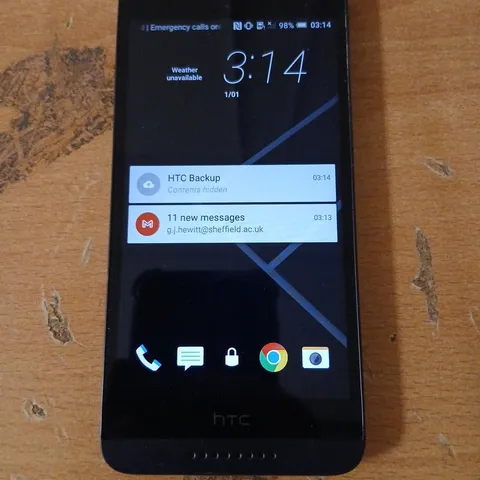 HTC SMARTPHONE – BLACK 