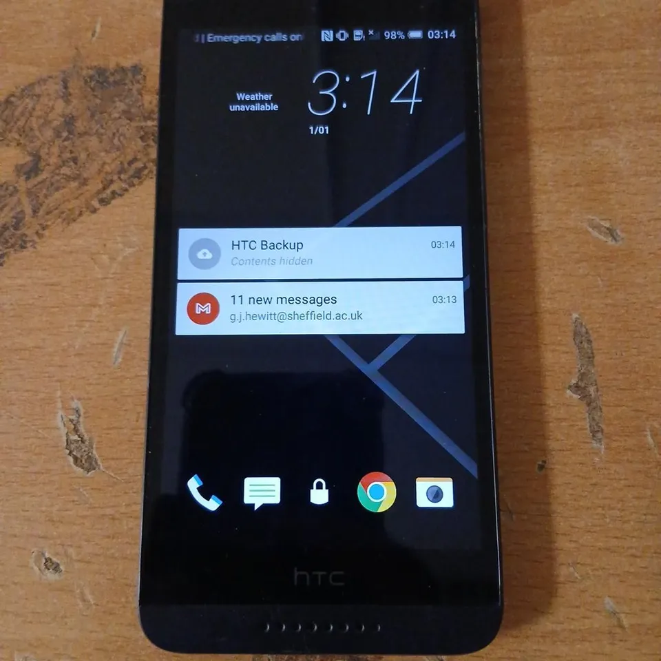 HTC SMARTPHONE – BLACK 