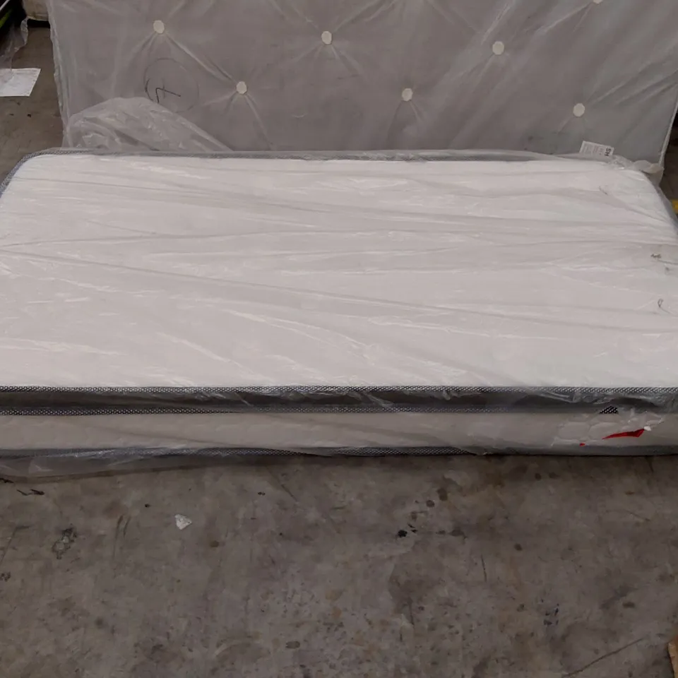 QUALITY BAGGED 3' SINGLE CALTHORPE PILLOWTOP POCKET SPRUNG MATTRESS