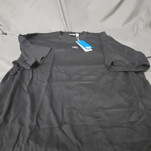 ADIDAS BLACK SWEATSHIRT, UK 12-14 (US M) – MADE IN TURKEY