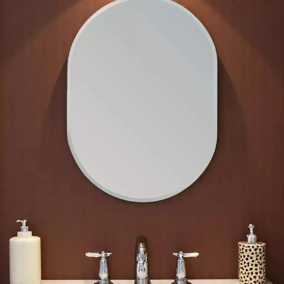 SHOWERDRAPE LINCOLN SMALL OVAL MIRROR 