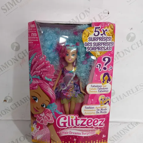 BOXED ZURU GLITZEEZ HAIR DREAMS 5X SURPRISE FABULOUS HAIR & FASHION ACCESSORIES DOLL