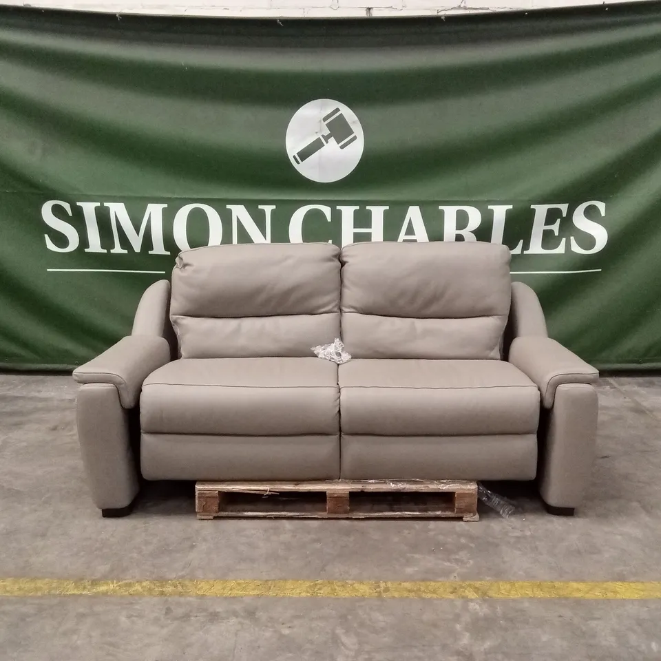 QUALITY DESIGNER ITALIAN MADE AVOLA 3 SEATER LEATHER SOFA