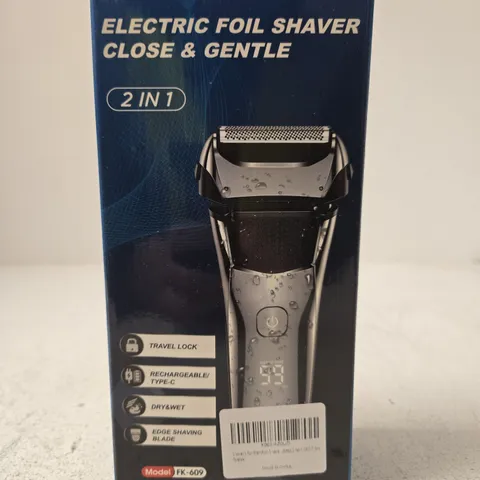 ELECTRIC FOIL SHAVER – MODEL FK-609 