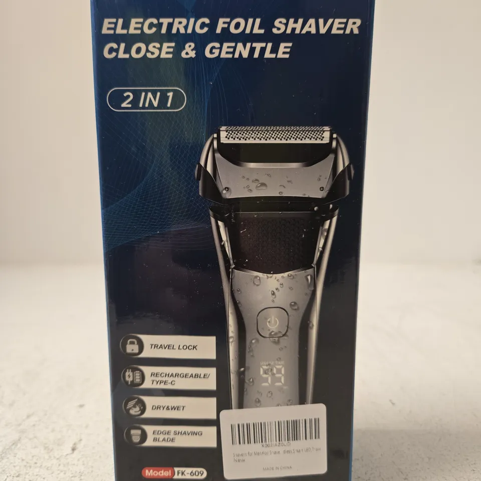 ELECTRIC FOIL SHAVER – MODEL FK-609 