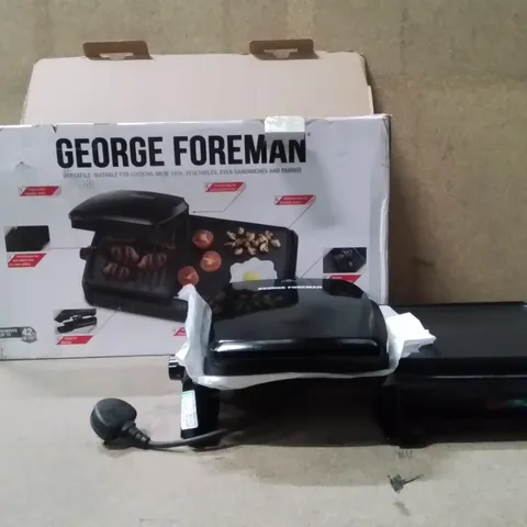 BOXED GEORGE FOREMAN FIT GRILL LARGE