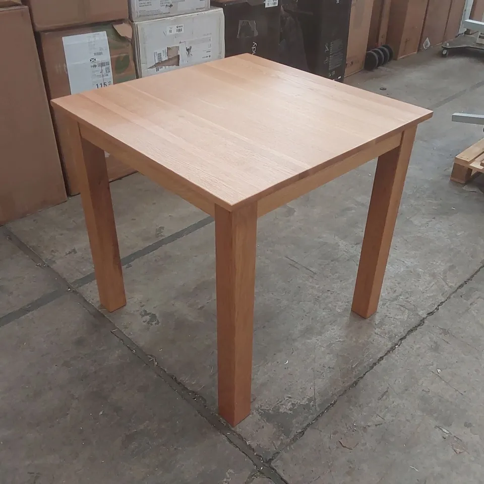 DESIGNER SOLID WOOD SQUARE DINING TABLE