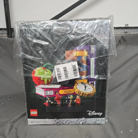 BOXED LEGO DISNEY VILLAIN ICONS SET FOR ADULTS 43227