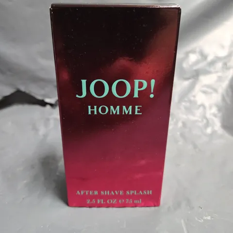 BOXED JOOP! HOMME AFTERSHAVE SPLASH 75ML