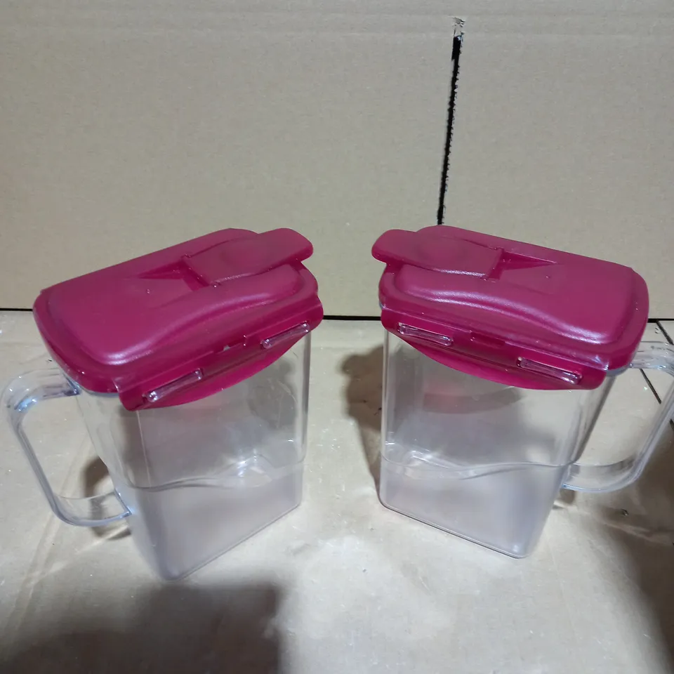 TWO LOCK & LOCK JUGS