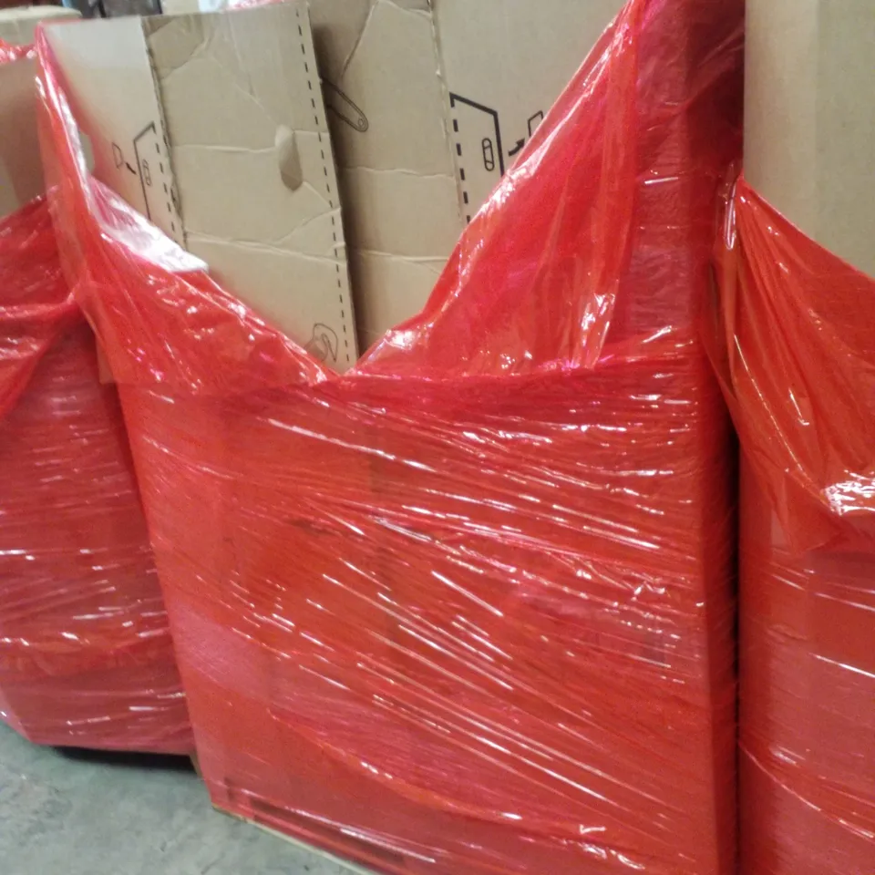 PALLET CONTAINING ASSORTED PRODUCTS INCLUDING BABY BEDSIDE BED, MULTIFUNCTIONAL FOLDABLE TOILET, MULTIFUNCTIONAL FOOD PROCESSOR & CUT-FREE UPGRADE JUICING SYSTEM